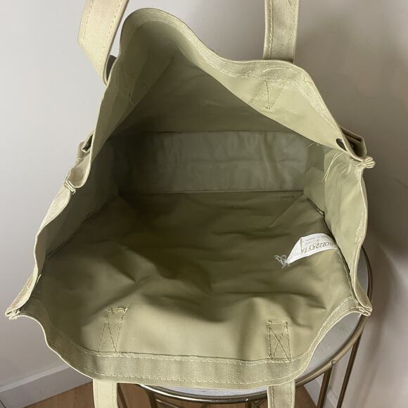 VTG 70s Tennis Racquet Balls Tote Tan Canvas Gear Bag Pickleball Retro Hipster - Picture 12 of 16